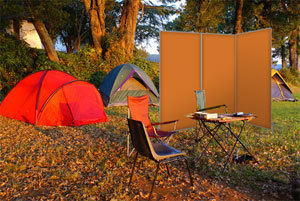 Windschutz Paravent fr Campingpltze