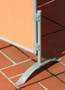 Commbi-Stnder auf festem Boden aufgestellt - stabil mit Schrauben in den Terrassenboden