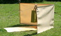 Strand-Windschutz 90 x 300 cm uni sisal als kleiner Sonnenschutz beim Picknick